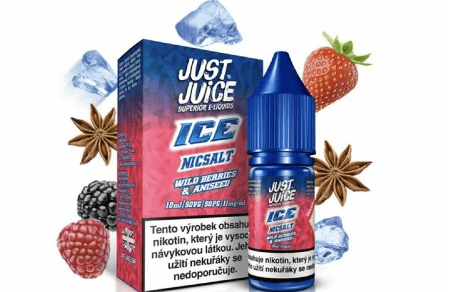 Just Juice nicsalt ICE wild berries | Vapoo.cz